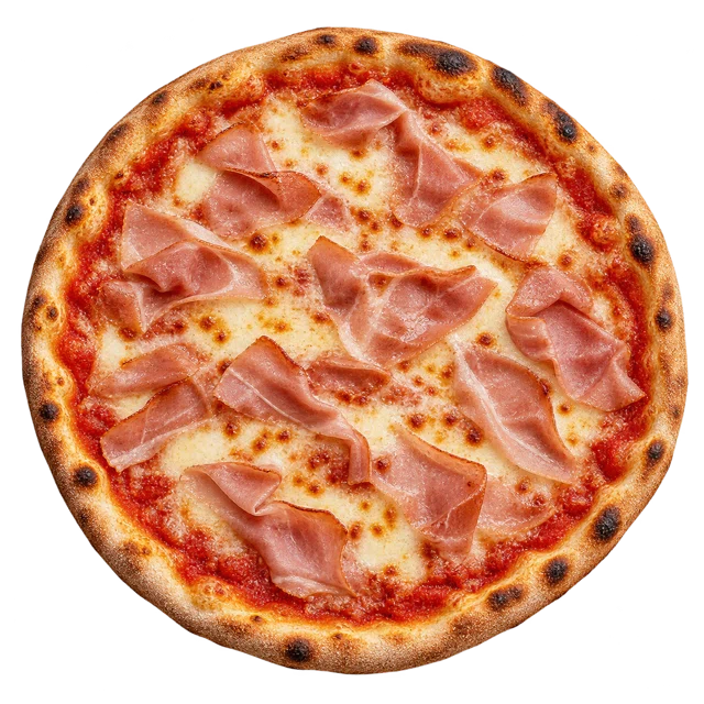 Prosciutto — sos pom., ser, szynka
