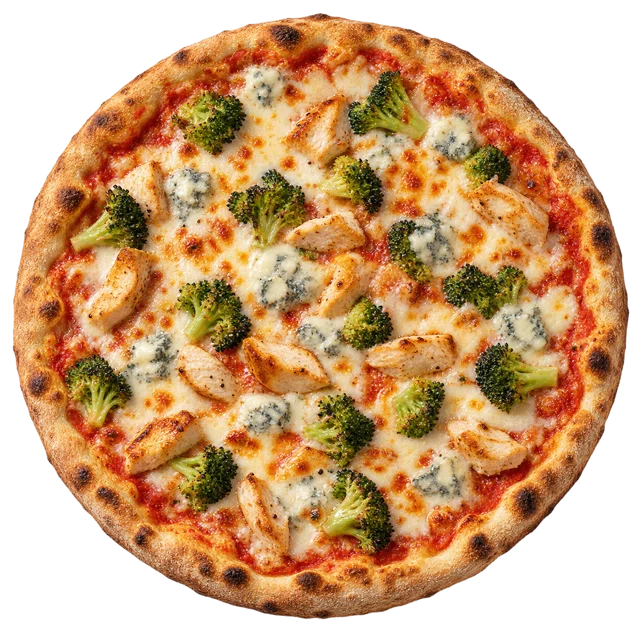 Pollo e Broccoli — sos pom., ser, kurczak, brokuły, ser pleśniowy
