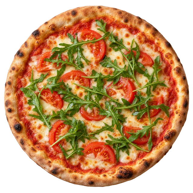 Rucola e Pomidoro — sos pom., ser, pomidory, rukola